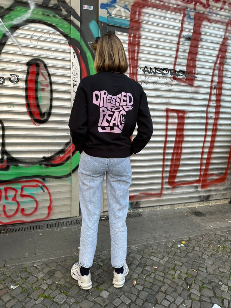 Bold Letters Regular Sweatshirt (W)