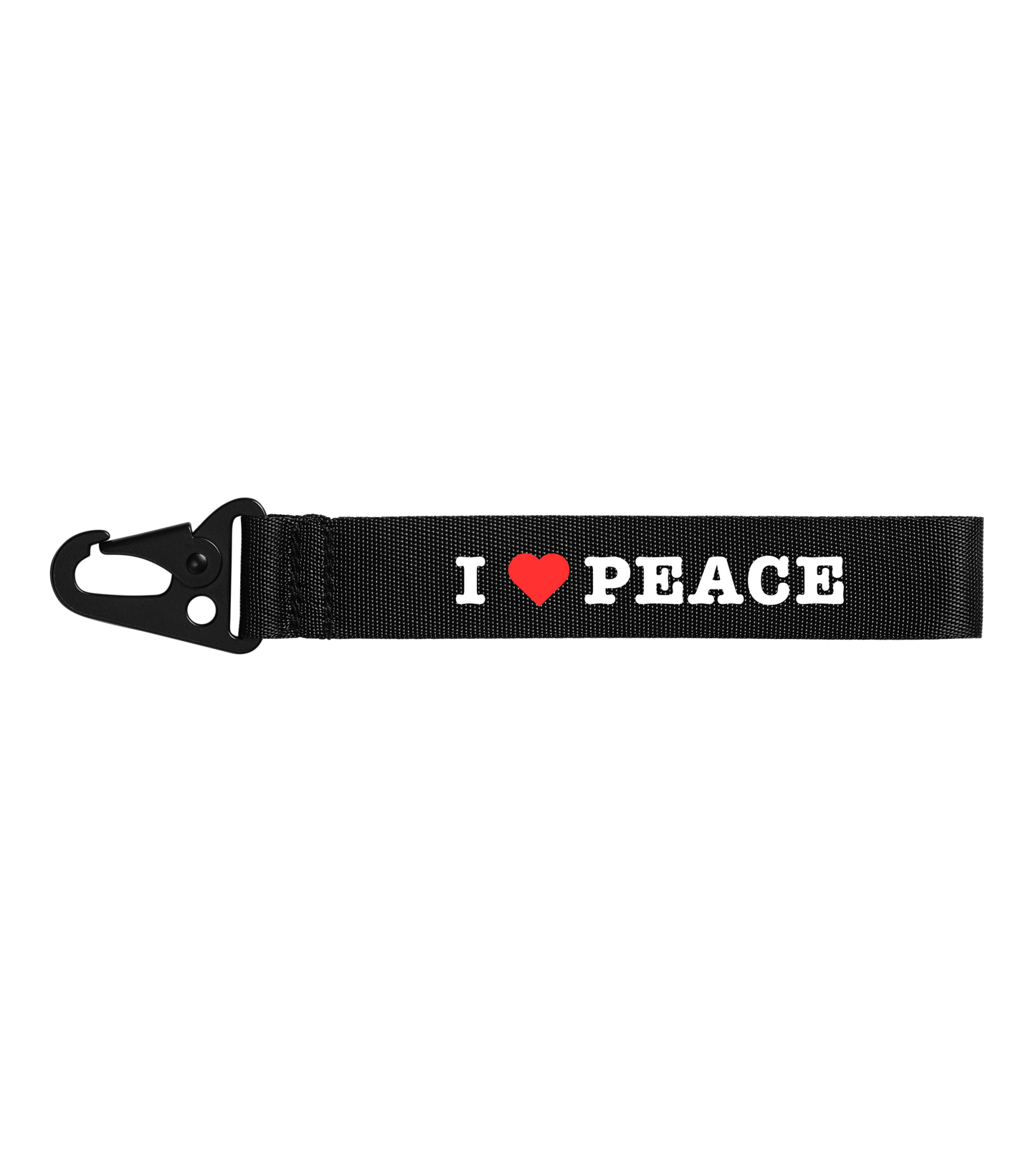 I heart Peace key chain