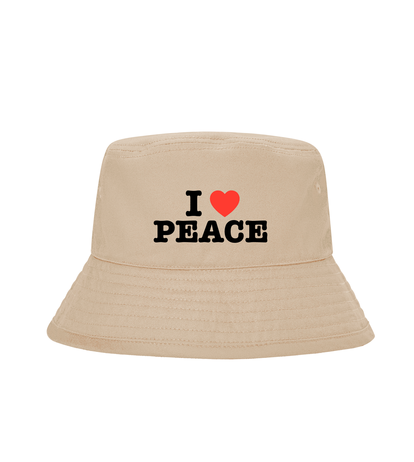 I heart Peace Bucket hat