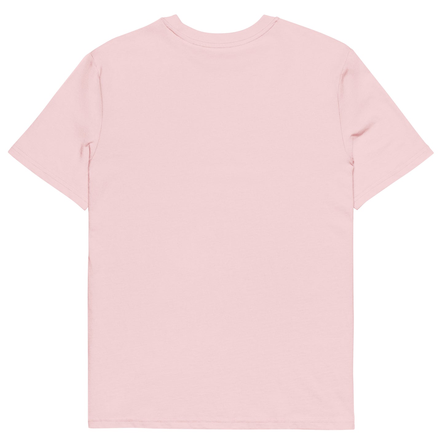 Pink t-shirt on a white background