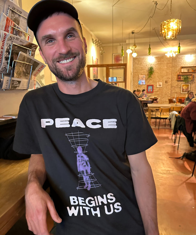 peace begins with us shirt