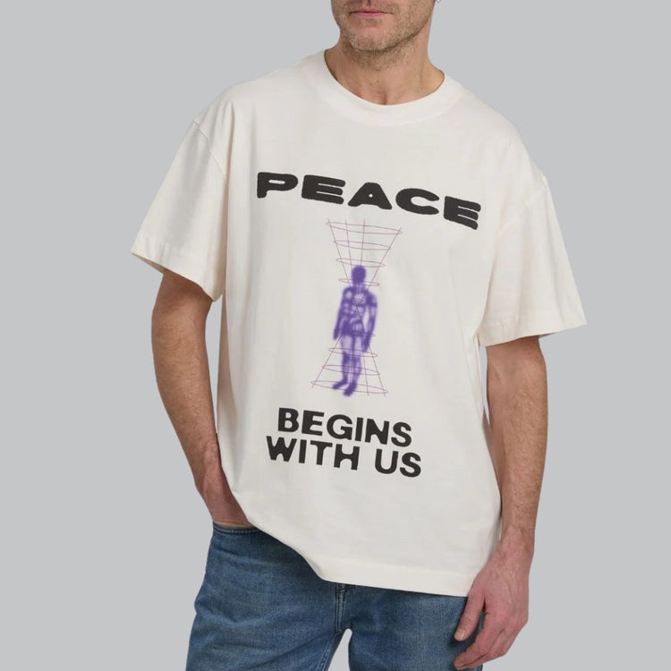 peace begins with us shirt
