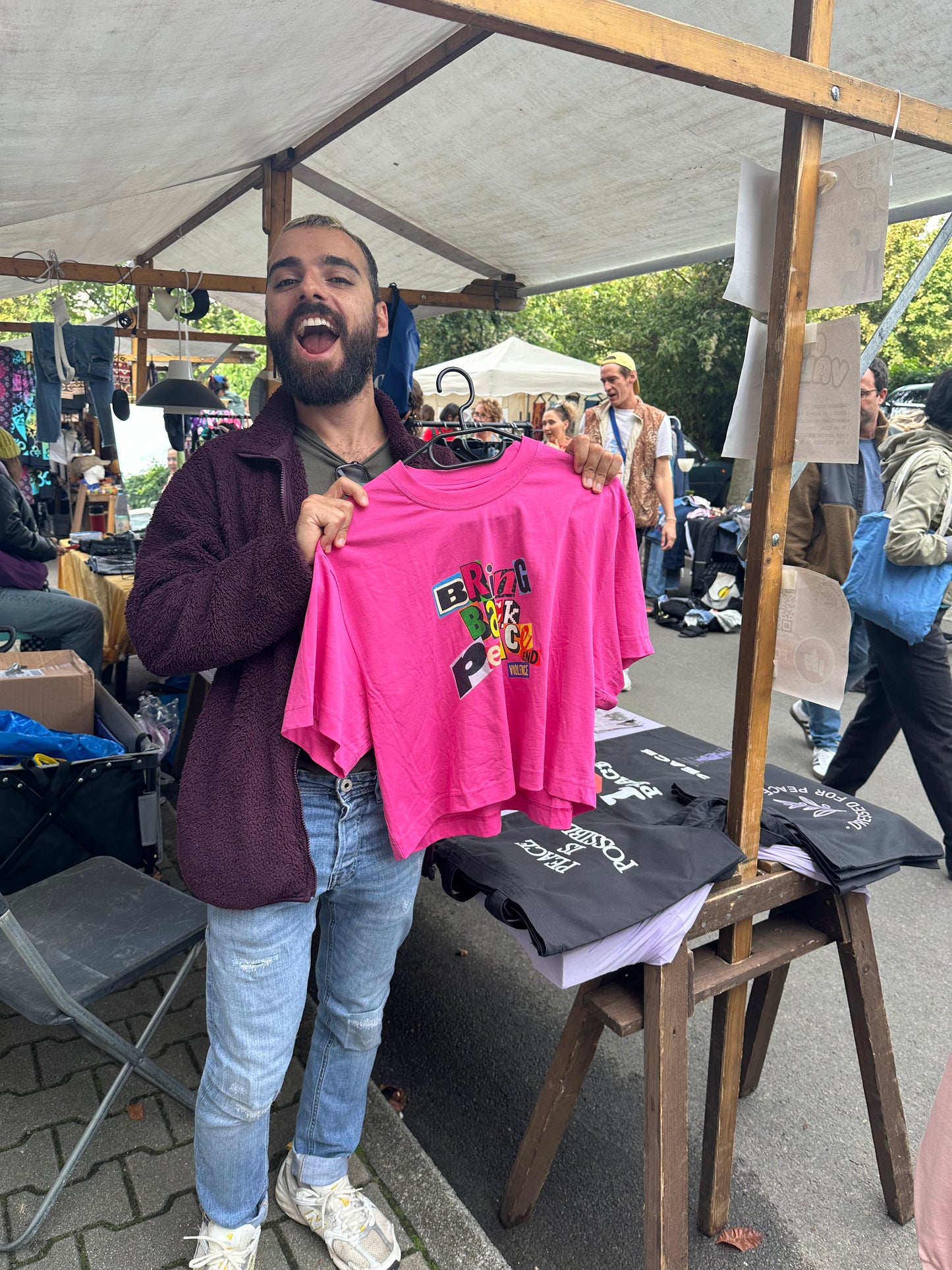 Crop Top // Bring Back Peace