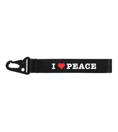 I heart Peace key chain